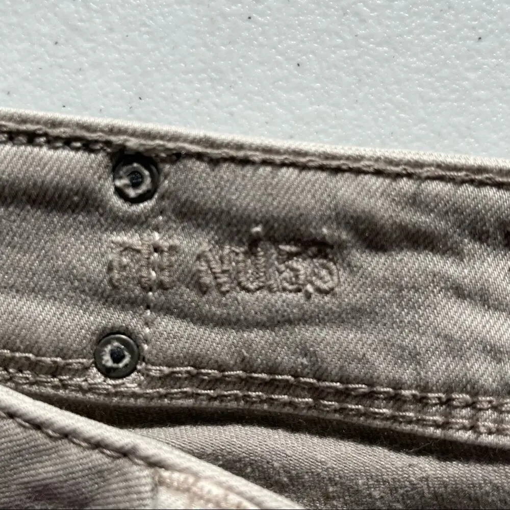 Buckle Black (Gray/Cream) Skinny Jean Size 28x27